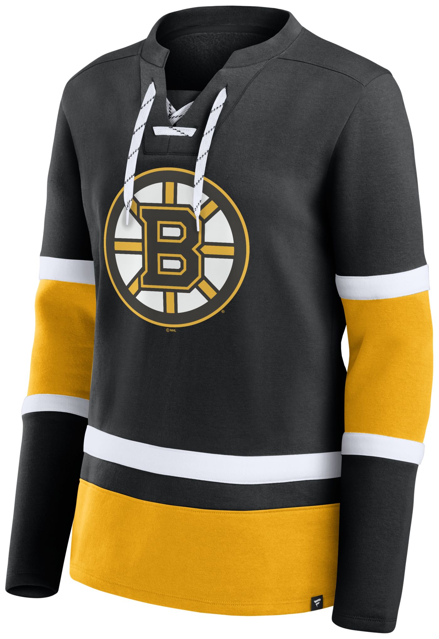 NHL Women s Boston Bruins Prime Time Black Long Sleeve Shirt Dick s Sporting Goods