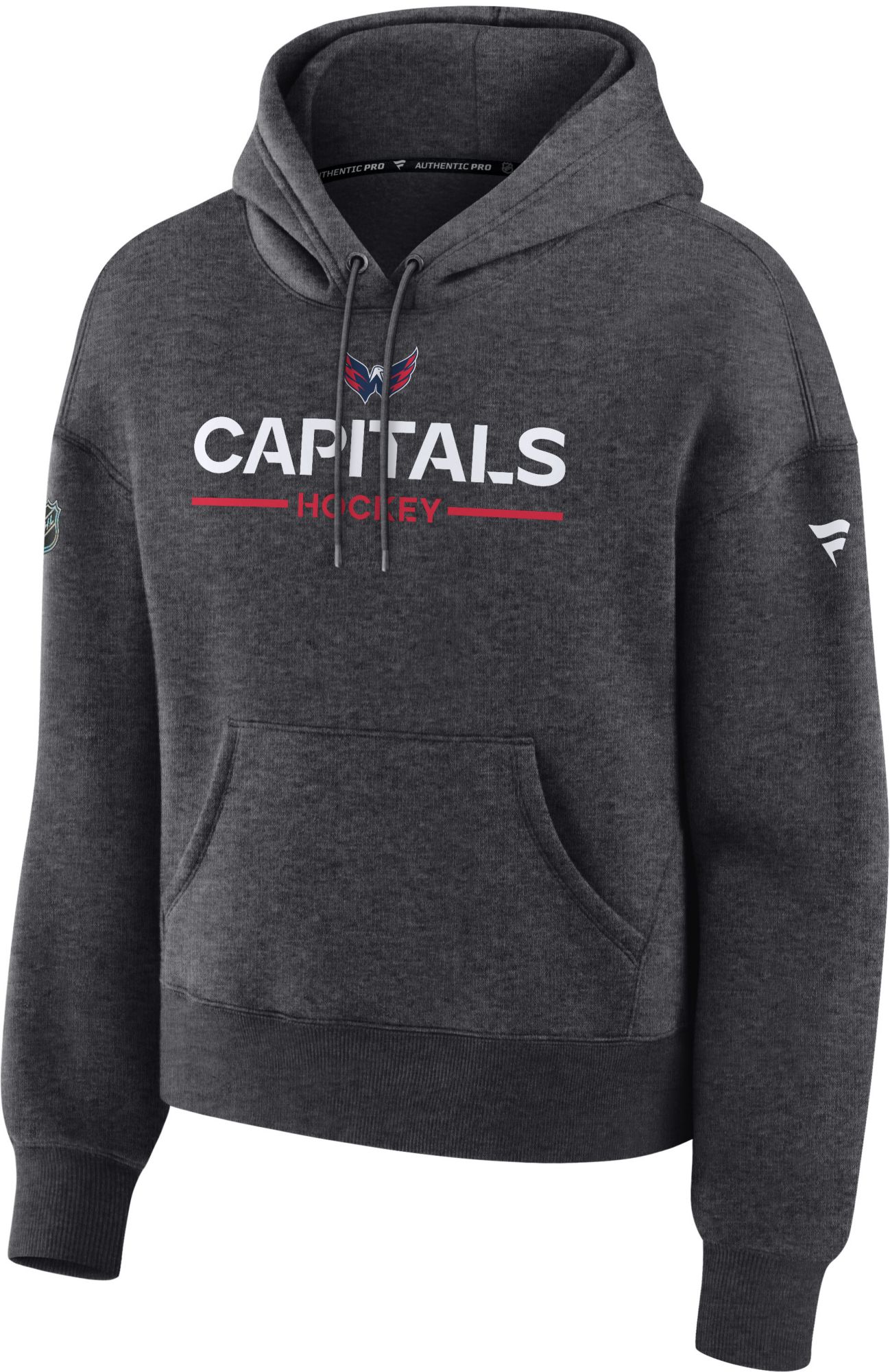 NHL Women's Washington Capitals Grey Primary Rink Pullover Hoodie product image