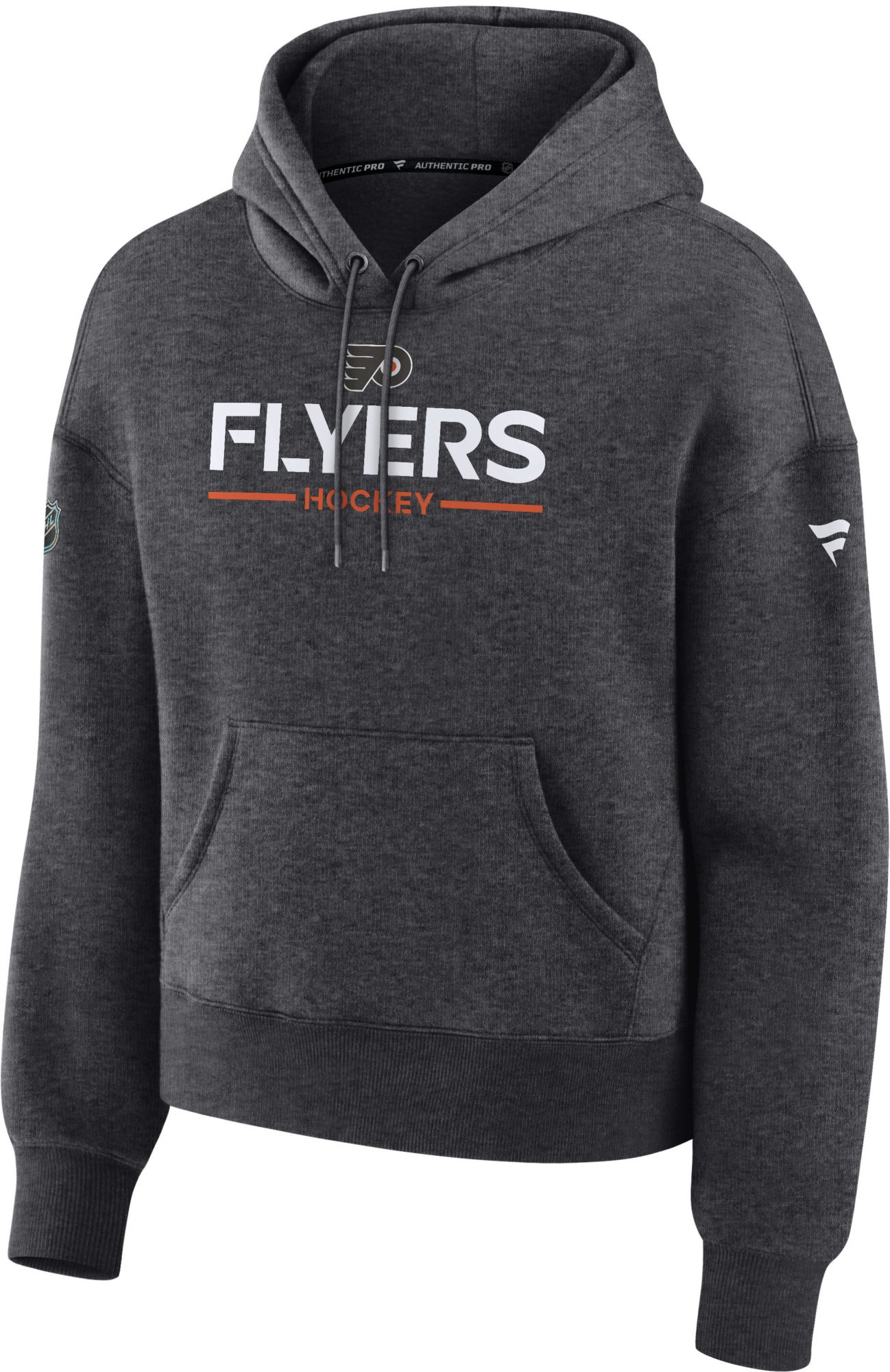 NHL Women's Philadelphia Flyers Grey Primary Rink Pullover Hoodie product image