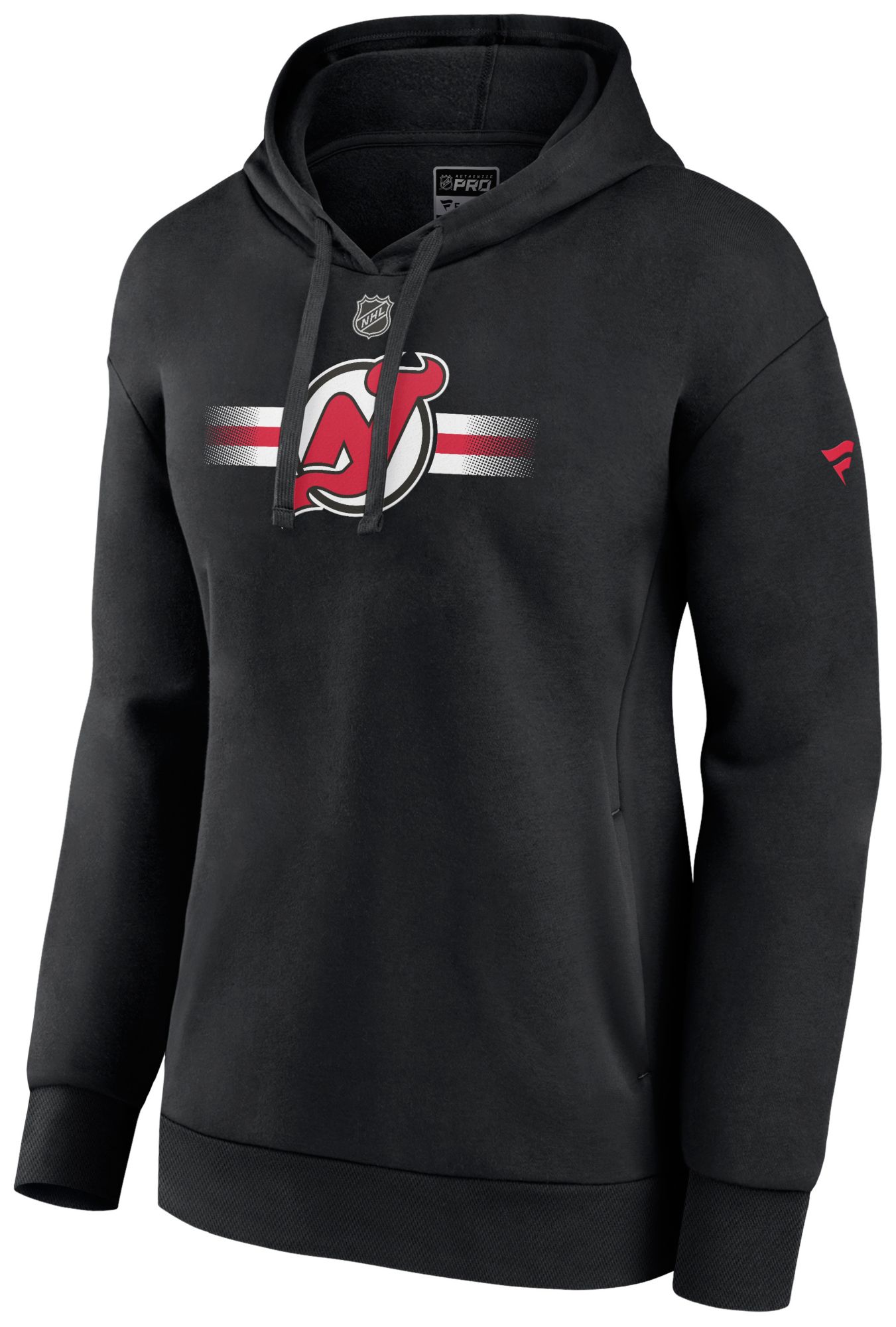NHL Women's New Jersey Devils 2024-2025 Authentic Pro Black Pullover Hoodie product image