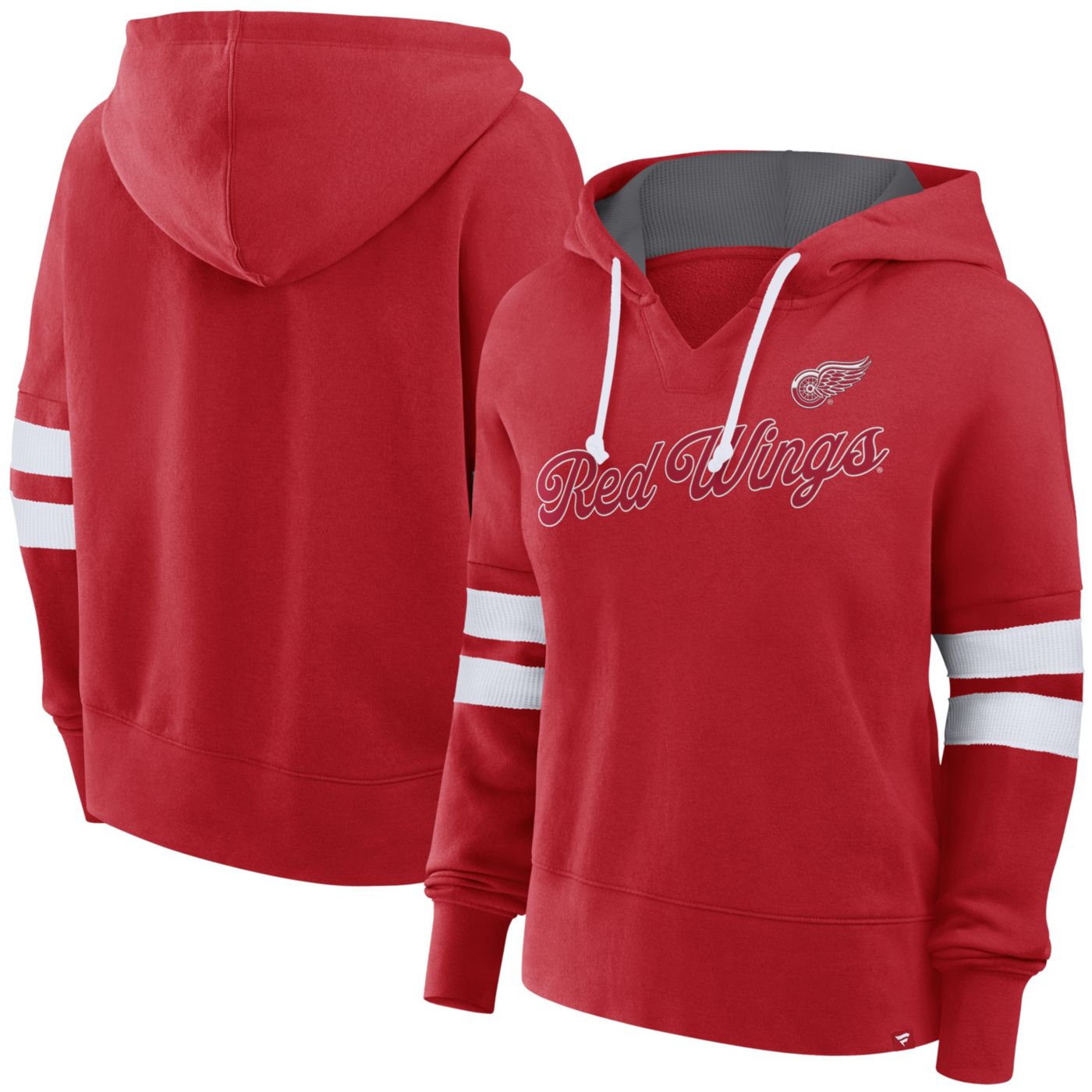 Fanatics NHL Women s Detroit Red Wings Seize Red Pullover Hoodie XL