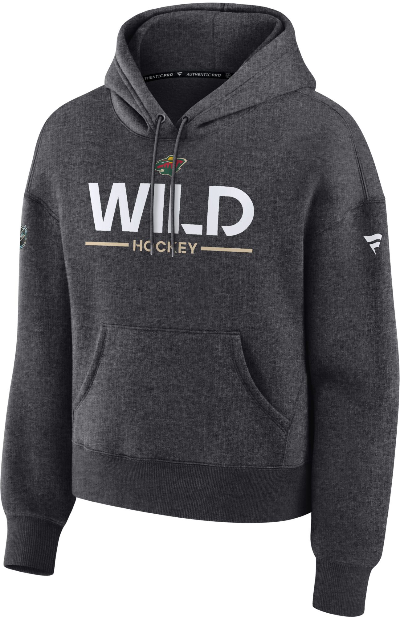 NHL Women's Minnesota Wild Grey Primary Rink Pullover Hoodie product image