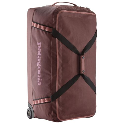 patagonia with wheels and backpack Black Hole MLC Wheelie Smolder Blue The Patagonia Black Hole MLC Wheelie can be used as a rolling duffel bag in transit or a backpack when the road runs out Patagonia Black Hole Wheeled Duffel