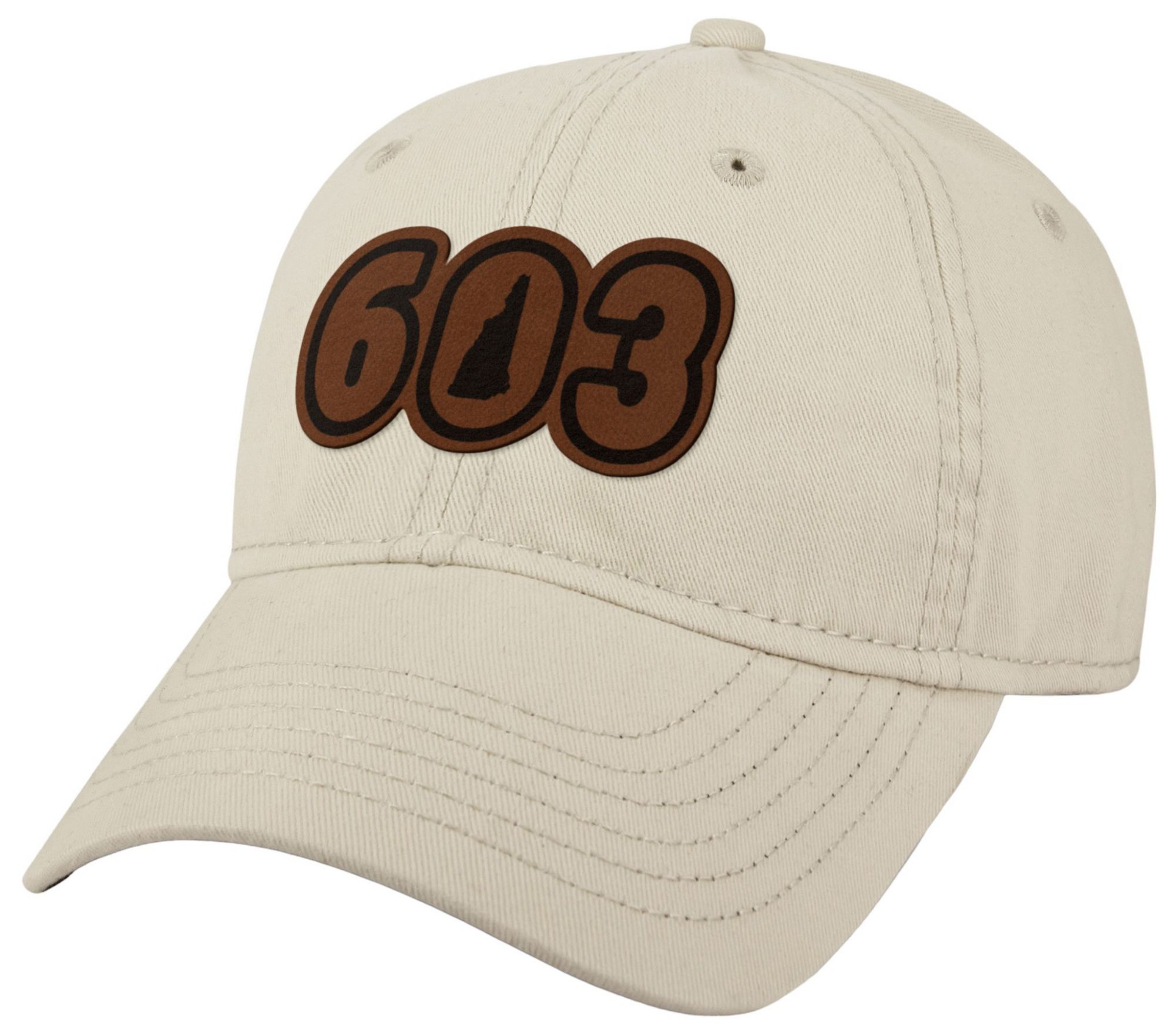 Chowdaheadz Adult New Hampshire Natural Slouch Adjustable Hat product image