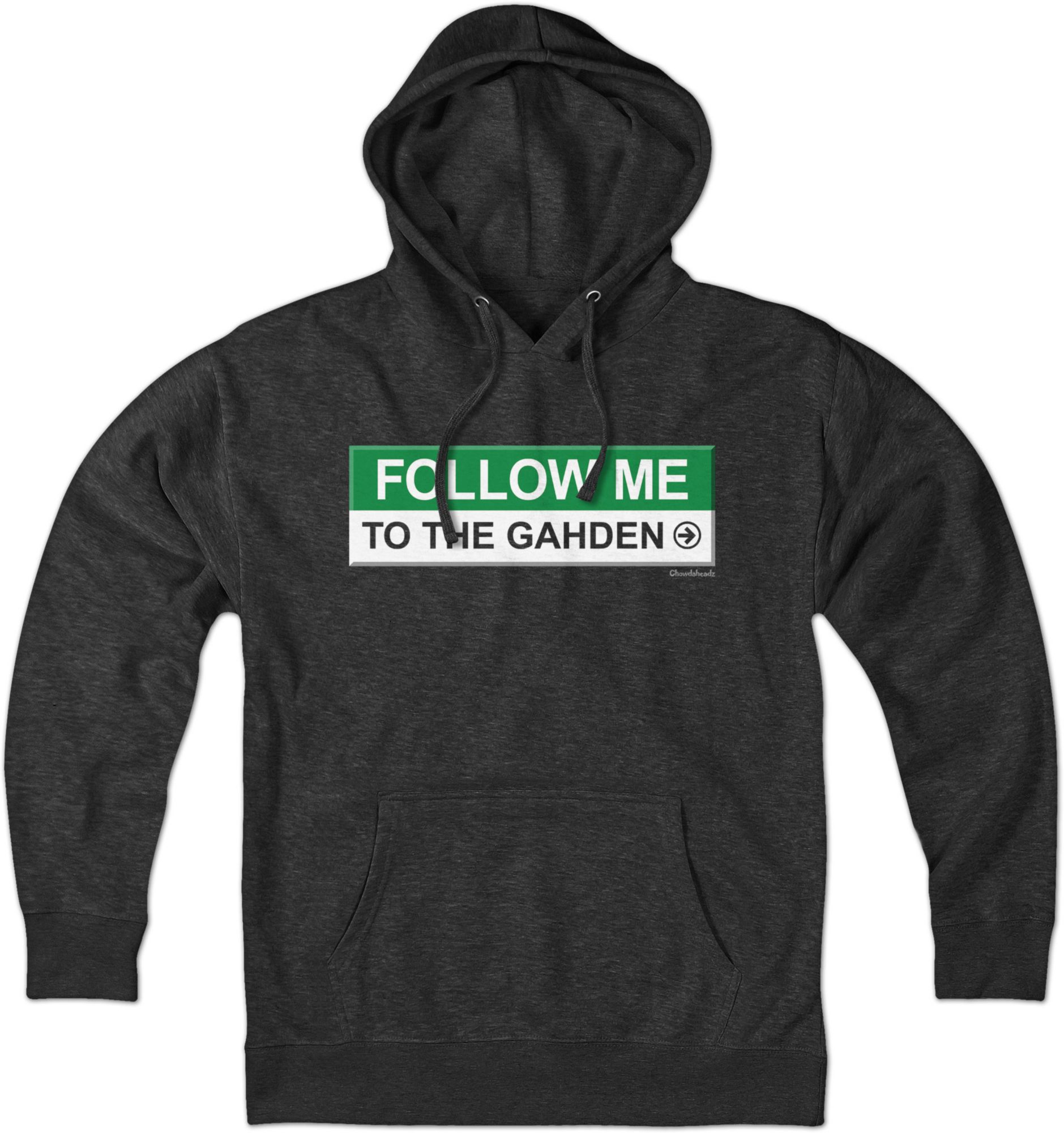 Chowdaheadz Adult Boston Grey Gahden T-Shirt product image