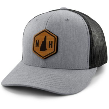 sorry, Chowdaheadz Adult New Hampshire Grey Adjustable Trucker Hat is currently out of stock