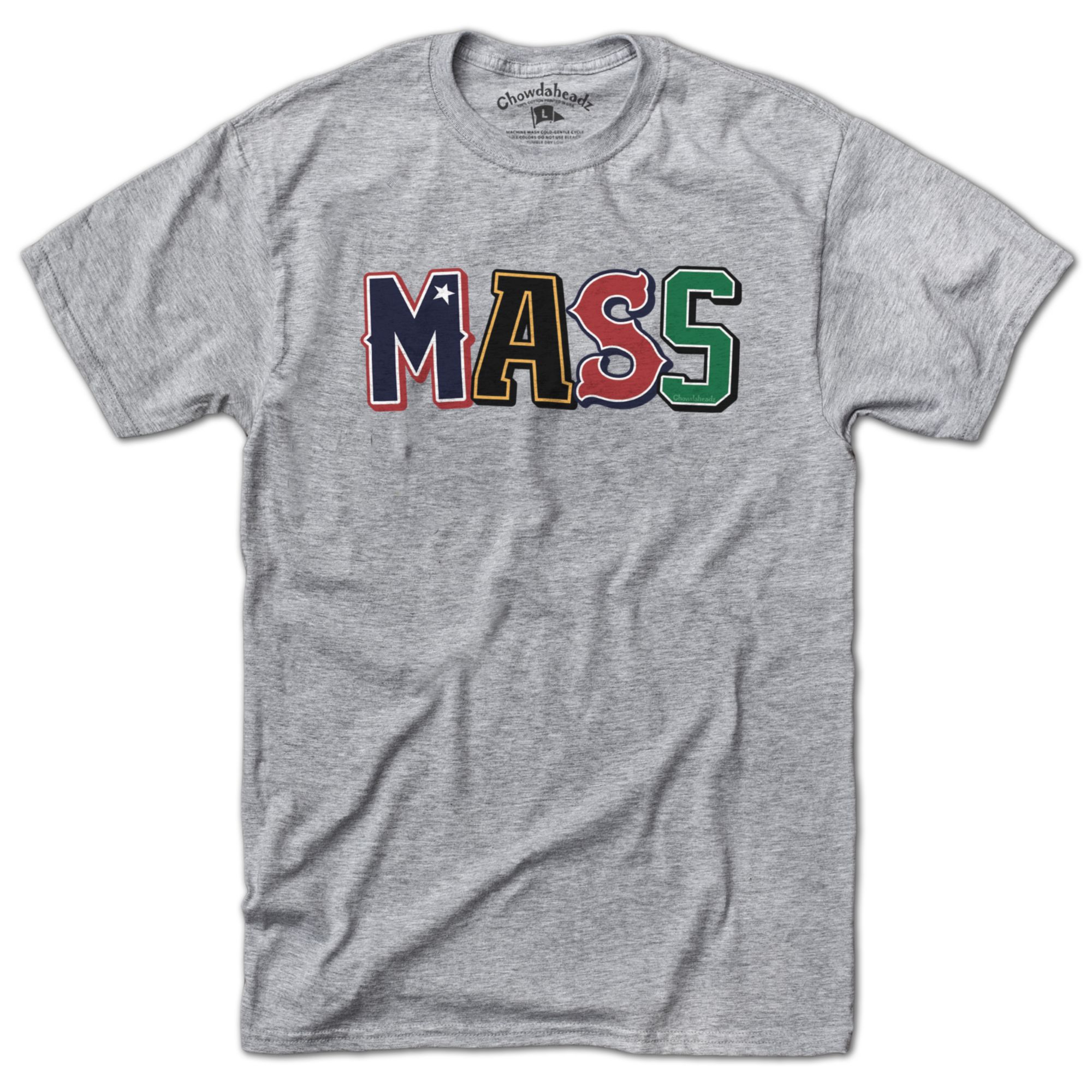 Chowdaheadz Adult Massachusetts Landmark T-Shirt product image