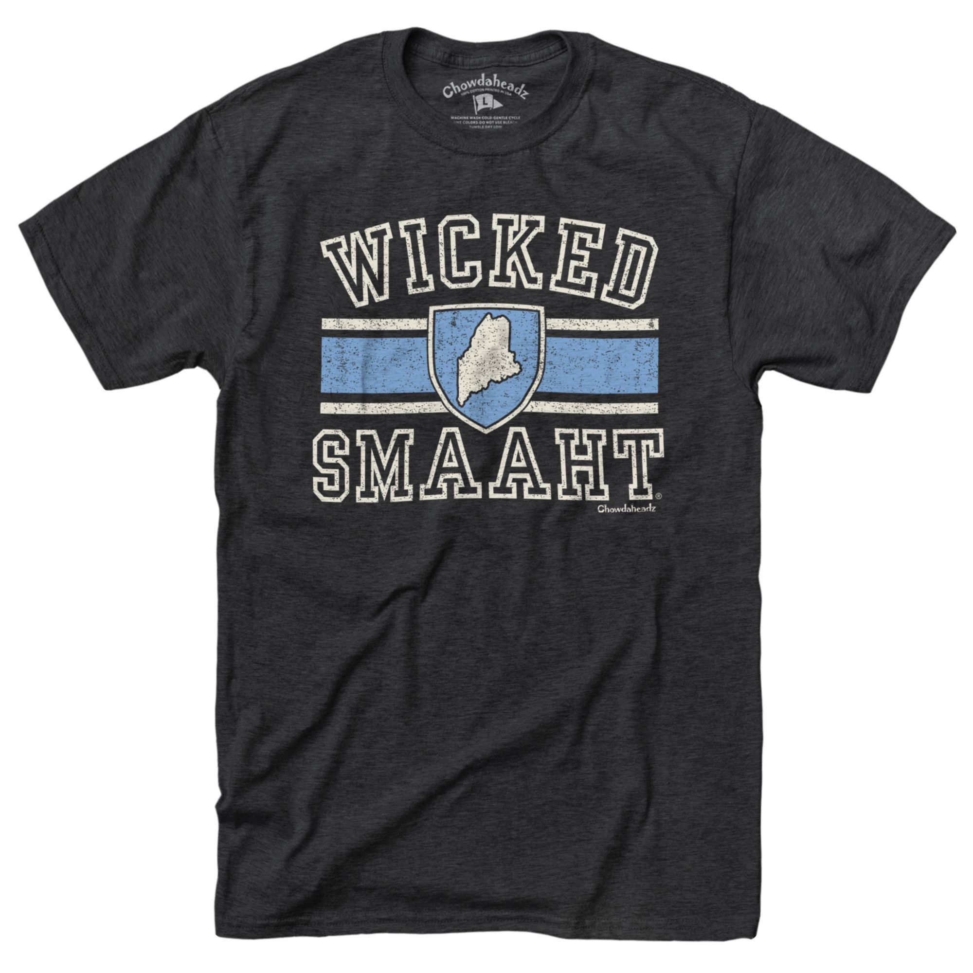 Chowdaheadz Adult Maine Wicked Smaht T-Shirt product image