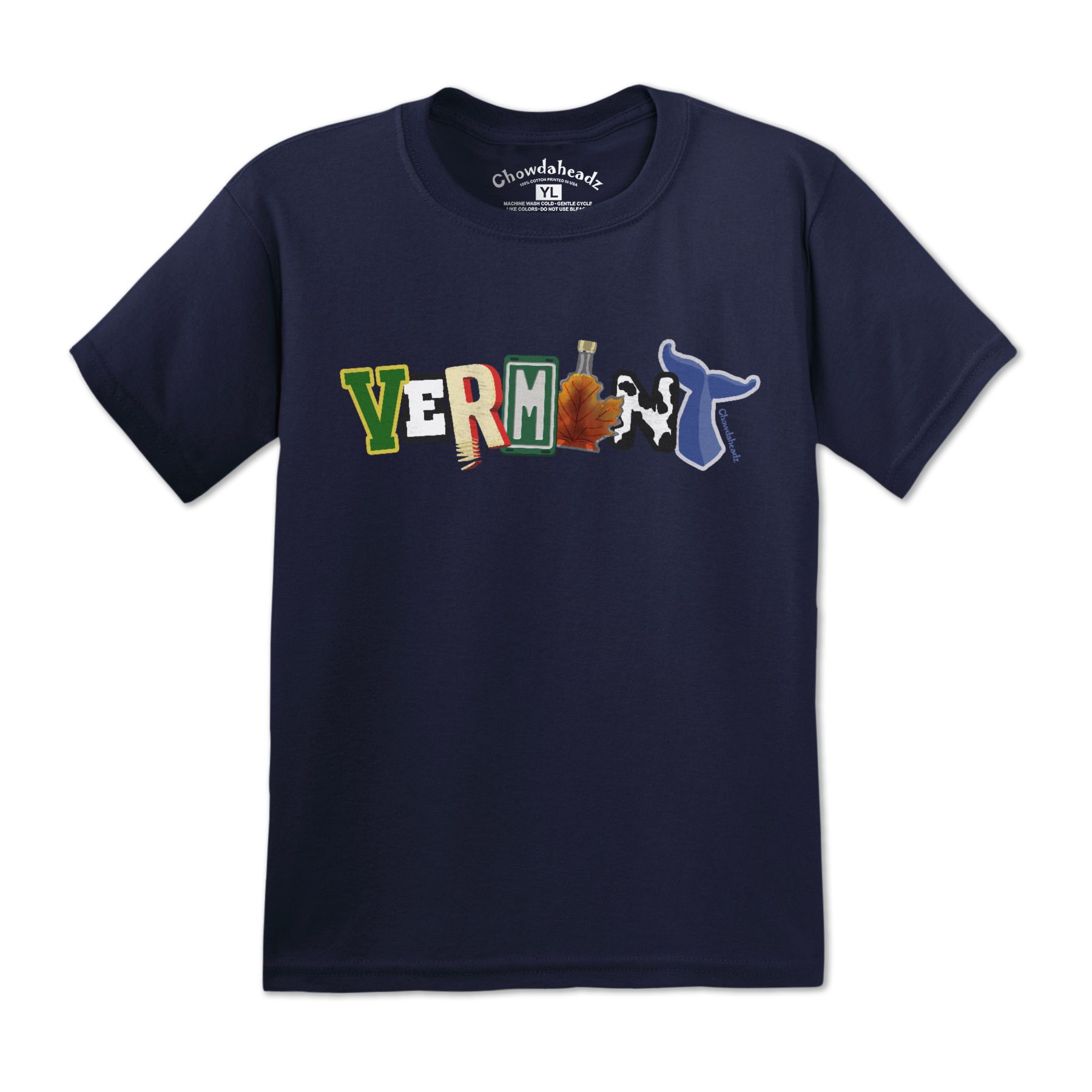 Chowdaheadz Youth Vermont Landmark T-Shirt product image