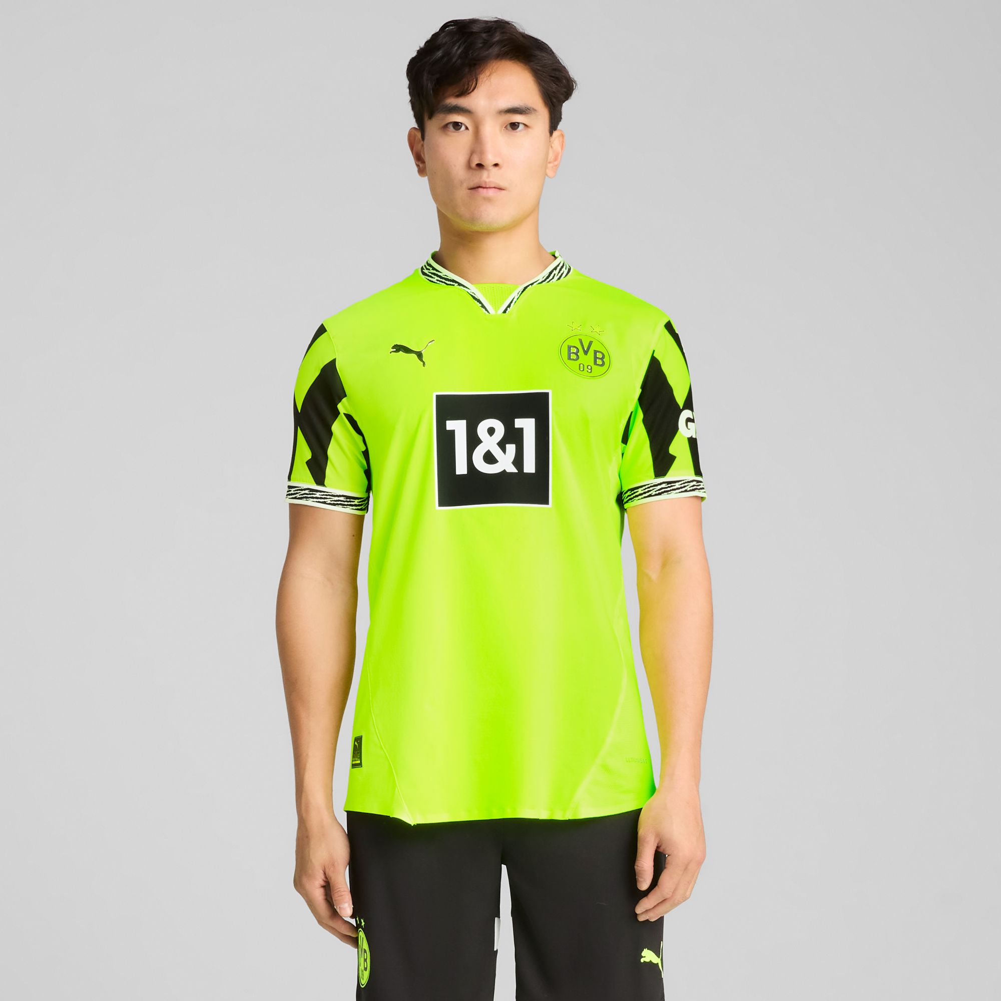 PUMA Adult Borussia Dortmund Yellow Authentic Jersey product image
