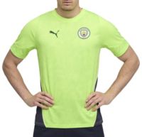  TEAM FIT JERSEY グリーン M Puma Men's Manchester City Green Third Replica Training Jersey
