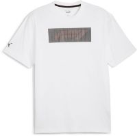 Puma Adult F1 Racing Logo White T-Shirt