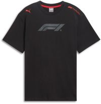 Puma Adult F1 Racing Essential Relaxed Black T-Shirt