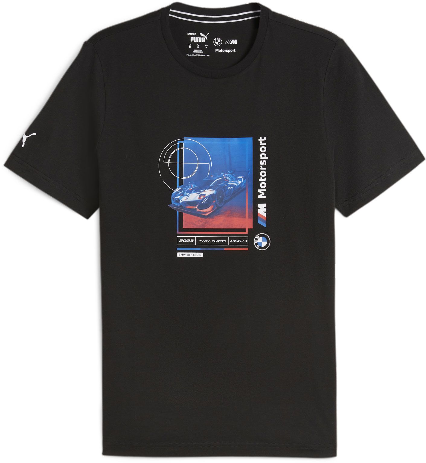 Puma Adult BMW Racing Black Car Graphic T-Shirt product image
