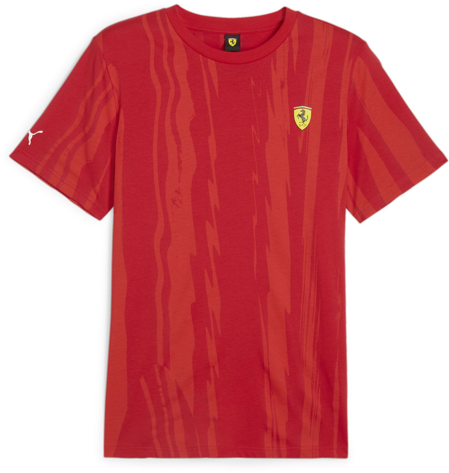 Puma Adult Ferrarri Racing Red All Over Print T-Shirt product image
