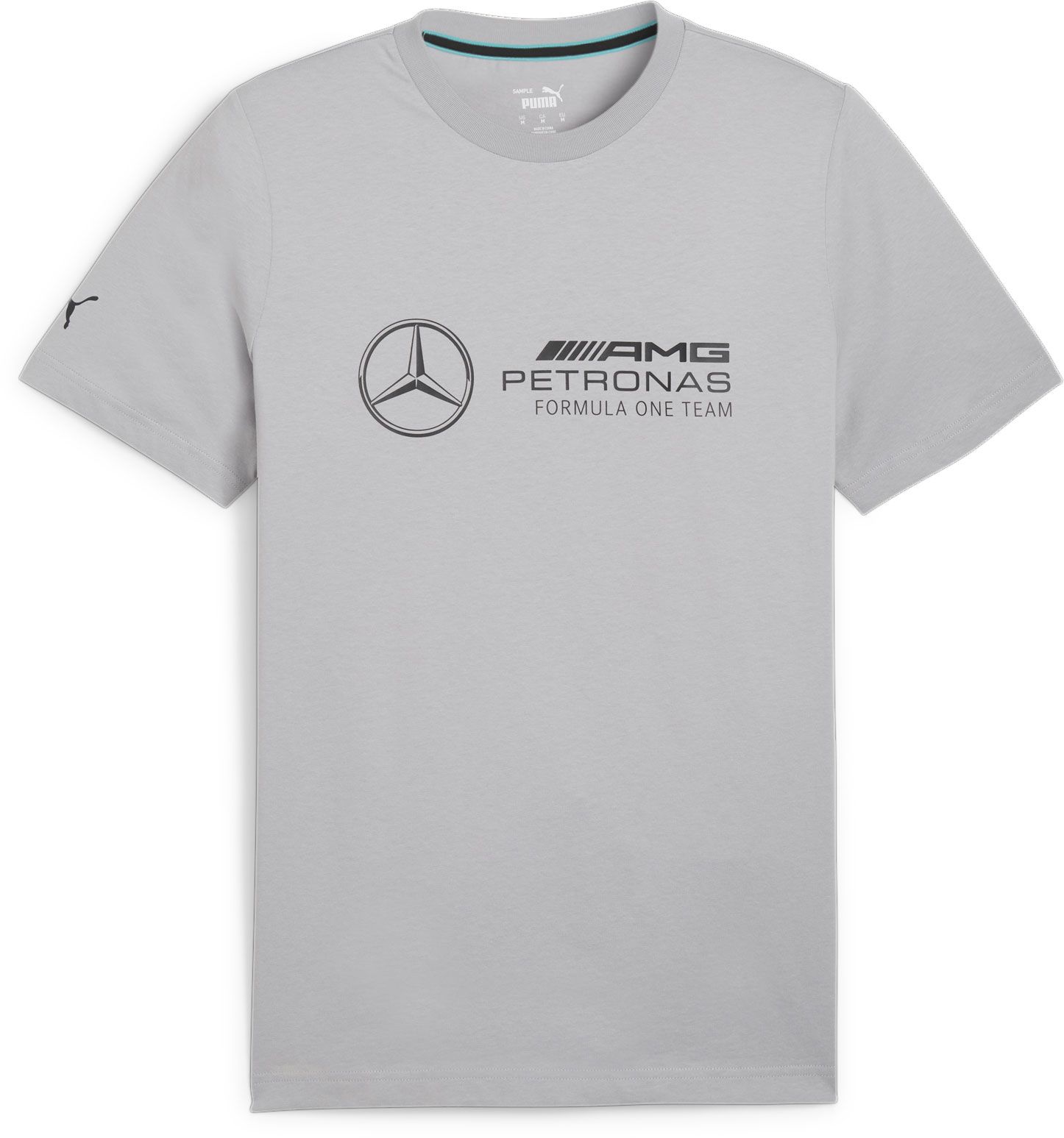 Puma Adult Mercedes Racing Silver Center Logo T-Shirt product image
