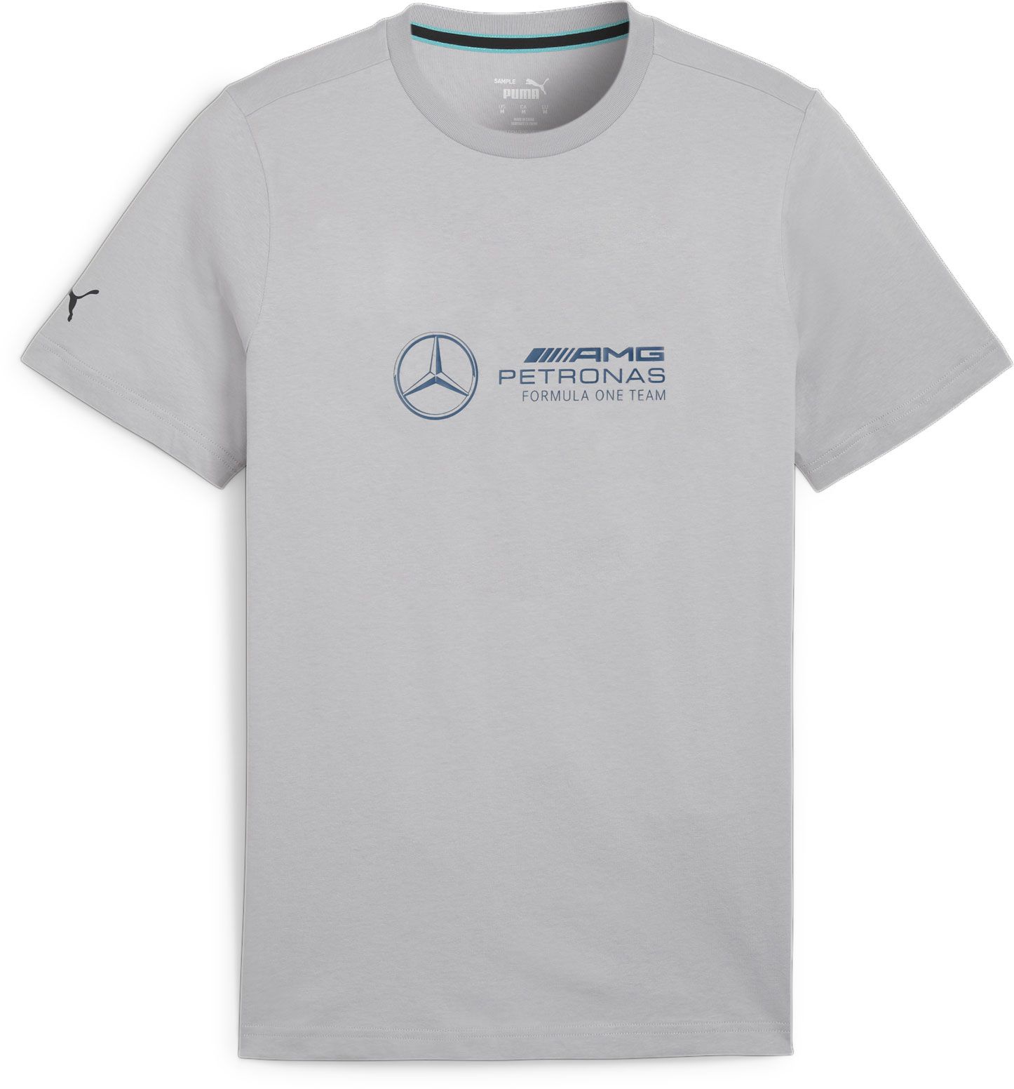 Puma Adult Mercedes Racing Silver ESS Logo T-Shirt product image