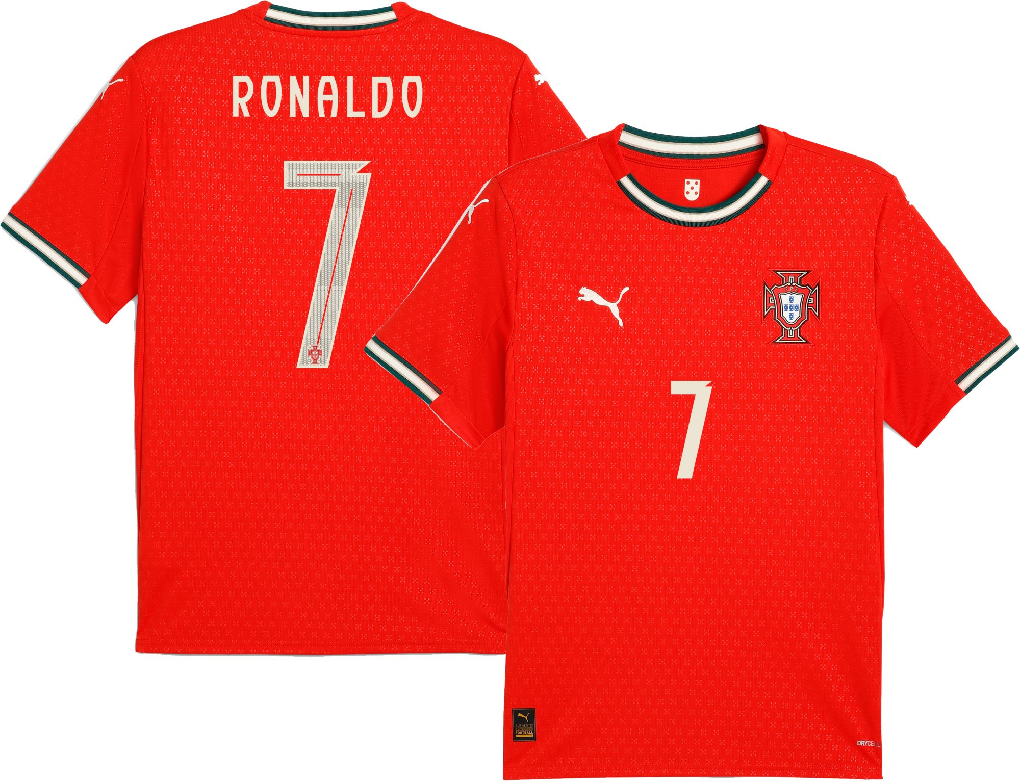 PUMA Adult Portugal Cristiano Ronaldo #7 2025 Home Replica Jersey product image