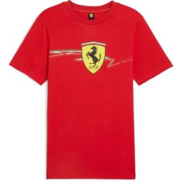 Red and gold puma shirt hotsell