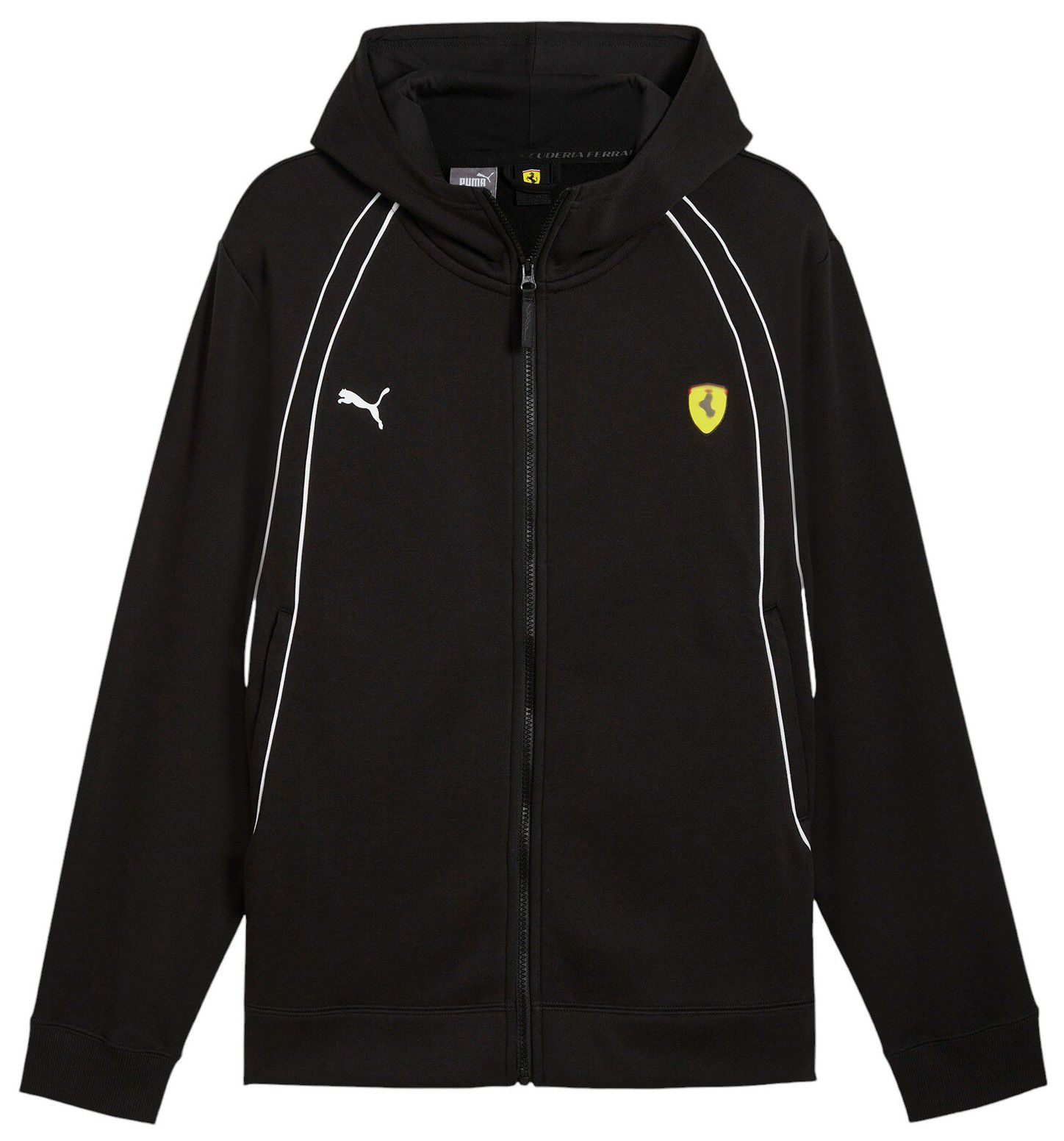 Puma Men's Ferrari Racing Black Race Pullover Hoodie product image