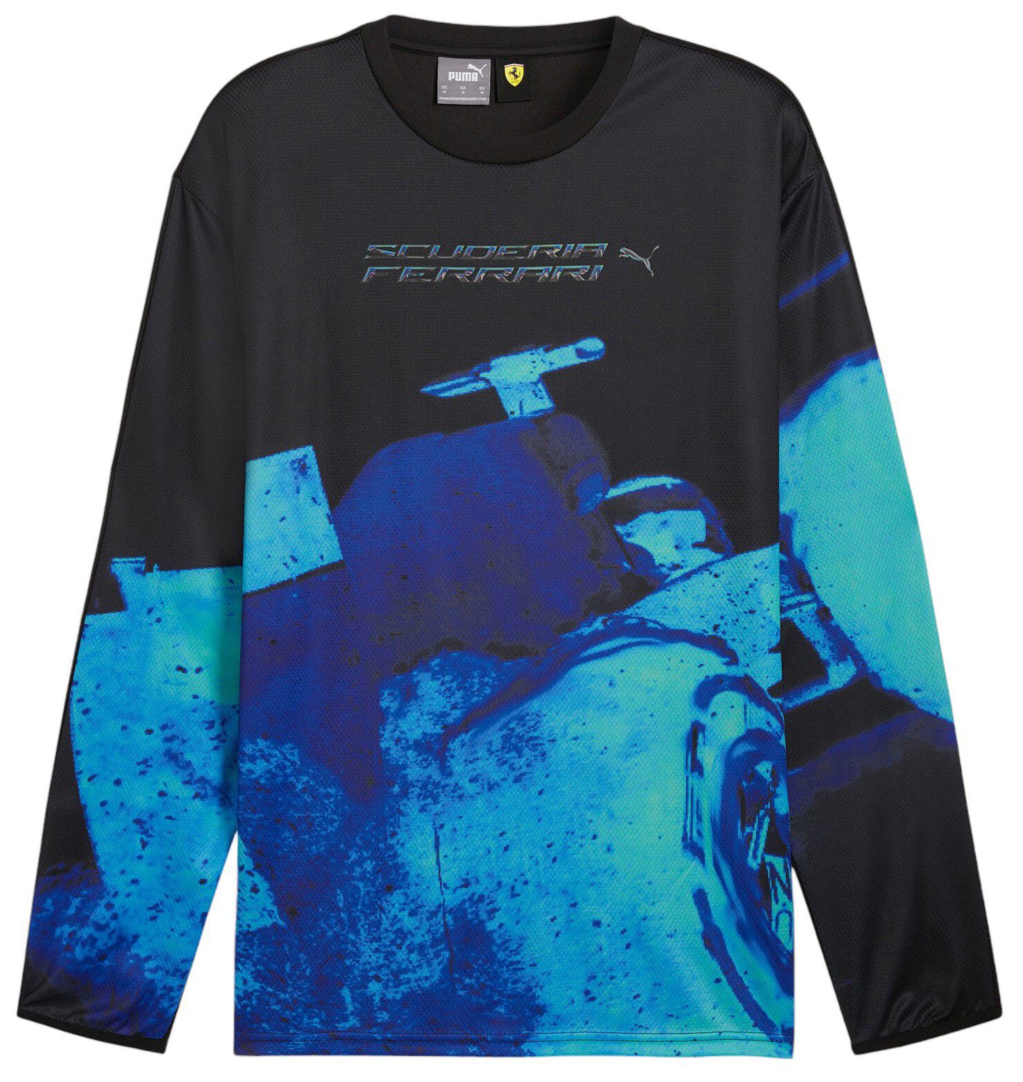Puma Men's F1 Racing Black Statement Long Sleeve T-Shirt product image