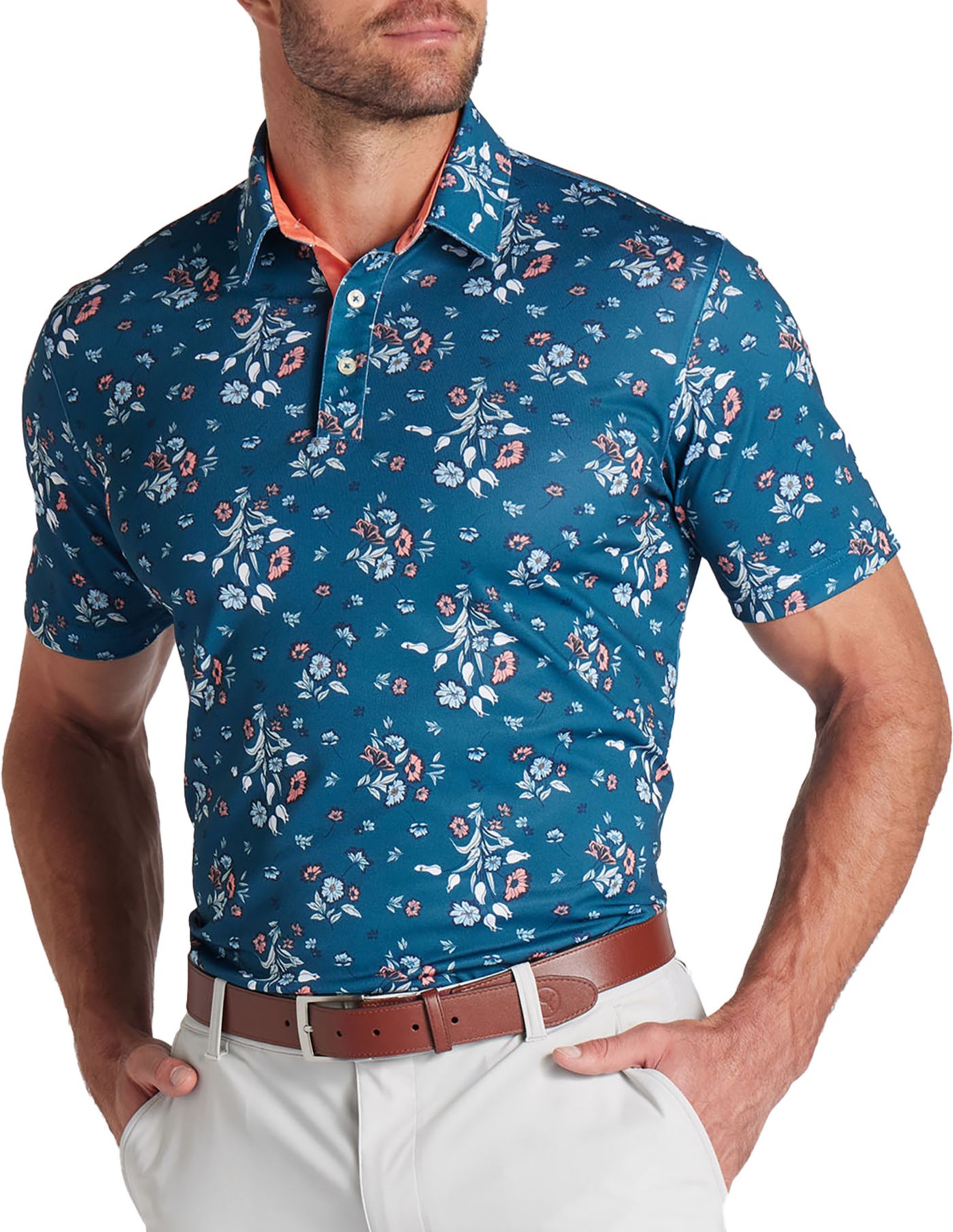 PUMA Men s Pique Heirloom Golf Polo Dick s Sporting Goods