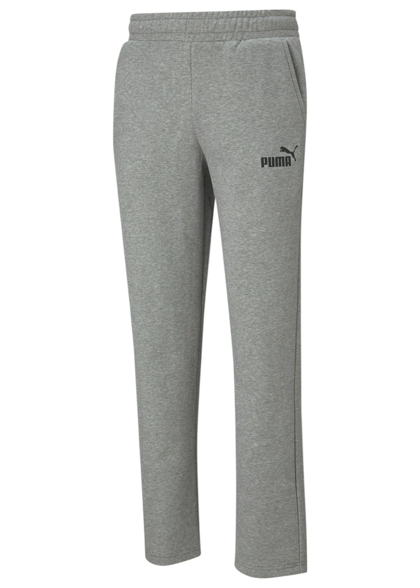 PUMA Men s Essentials Fleece Open Leg Logo Sweatpants Dick s Sporting Goods