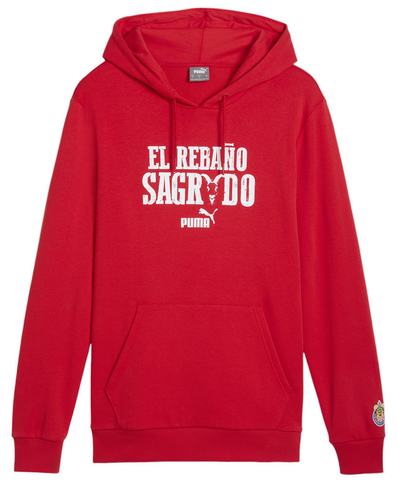 PUMA Adult Chivas Guadalajara 2024 Culture Red Pullover Hoodie product image