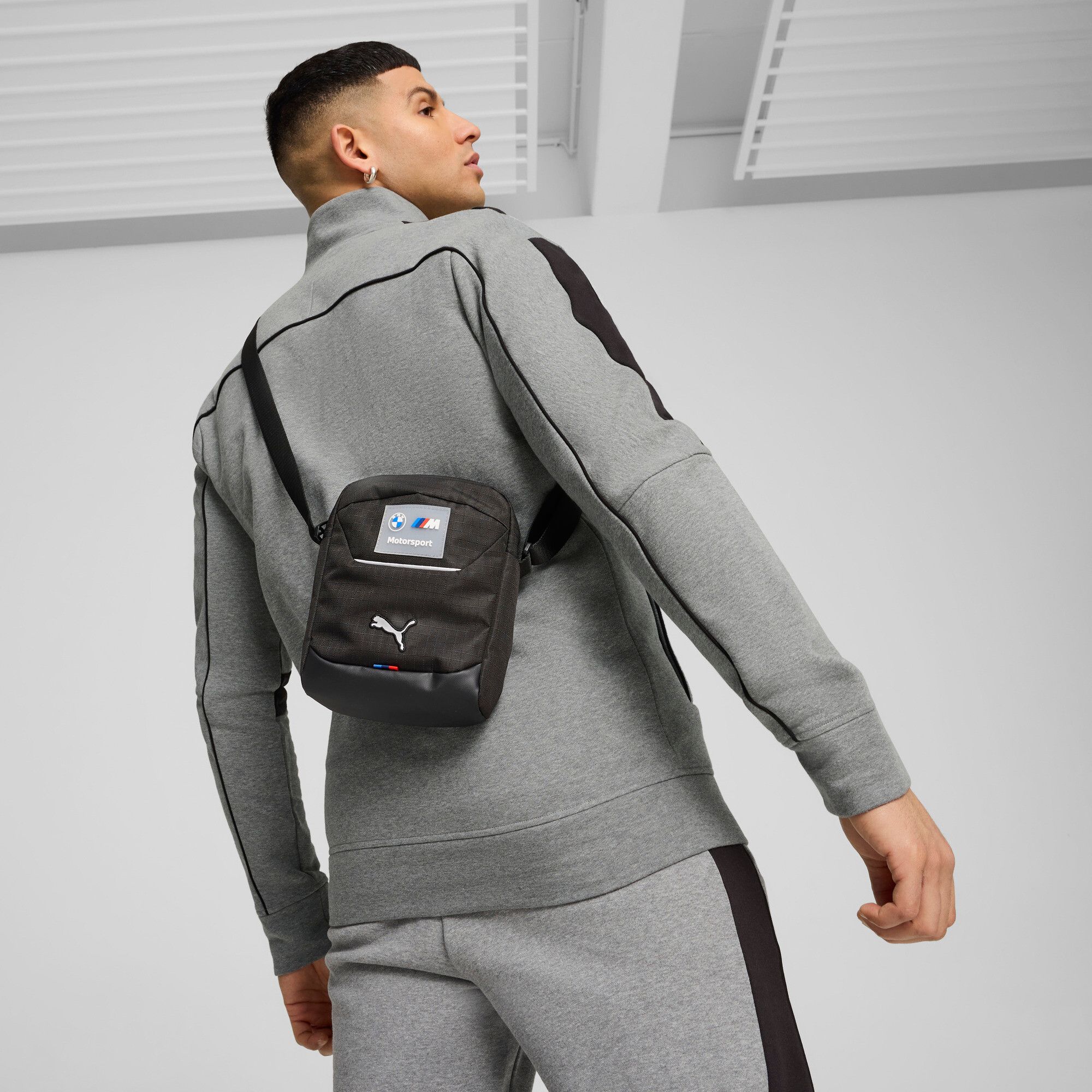 Puma Unisex BMW Formula 1 Racing Black Portable Bag product image