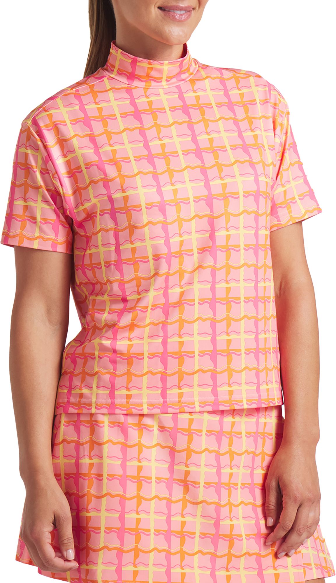 PUMA X Dani Dazey Women's CLOUDSPUN Mock Neck Golf Shirt product image