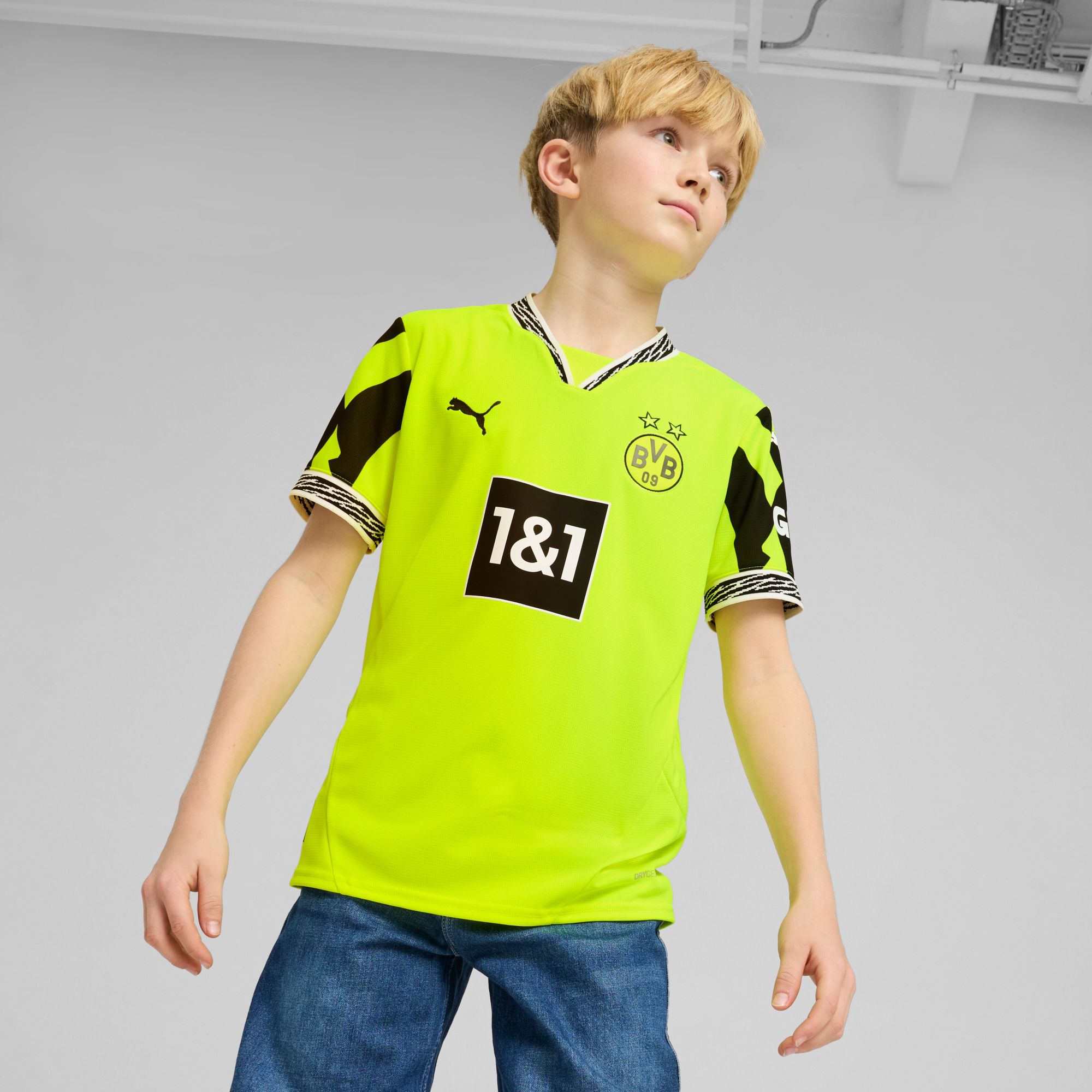 PUMA Youth Borussia Dortmund Yellow Replica Jersey product image