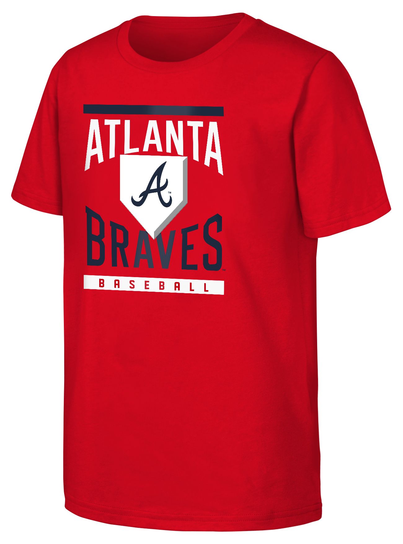 MLB Team Apparel Youth Atlanta Braves Red Loaded Base T-Shirt | Dick's  Sporting Goods