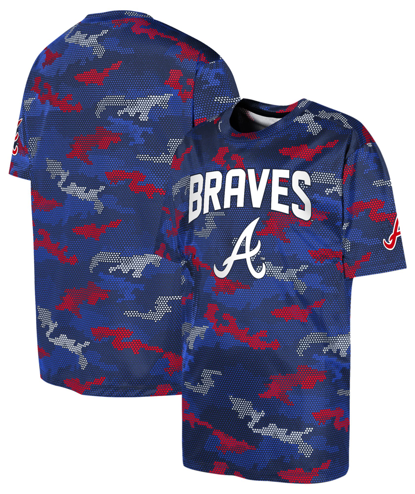 MLB Team Apparel Youth Atlanta Braves Navy Train Tech T-Shirt | Dick's  Sporting Goods