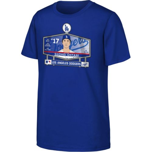 MLB Team Apparel Youth Los Angeles Dodgers Royal Shohei Ohtani #17