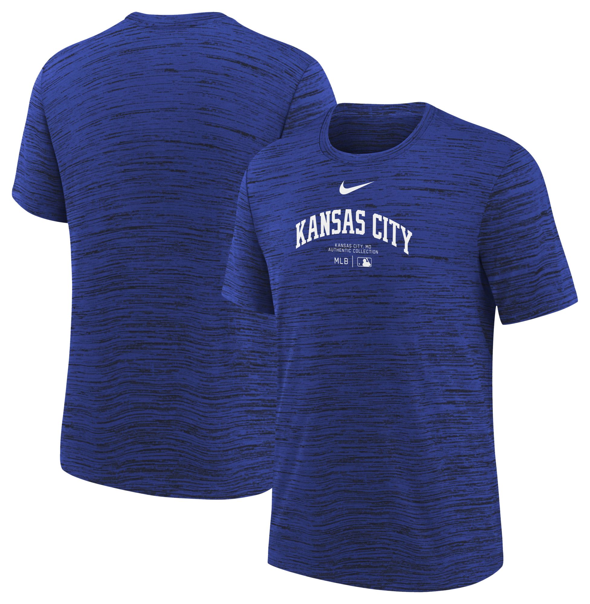 Nike Youth Kansas City Royals Blue Practice T-Shirt product image