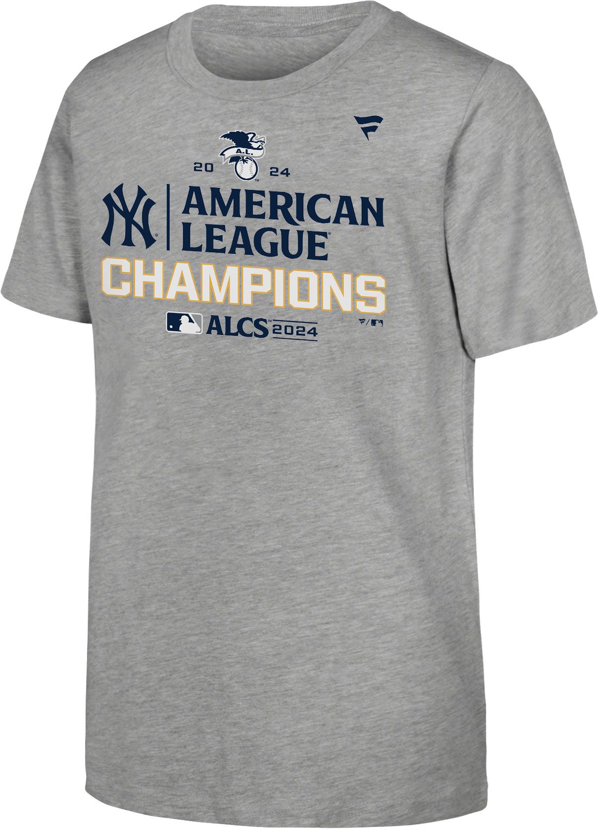 MLB Team Apparel 2024 ALCS Champions Youth New York Yankees Locker Room T-Shirt product image