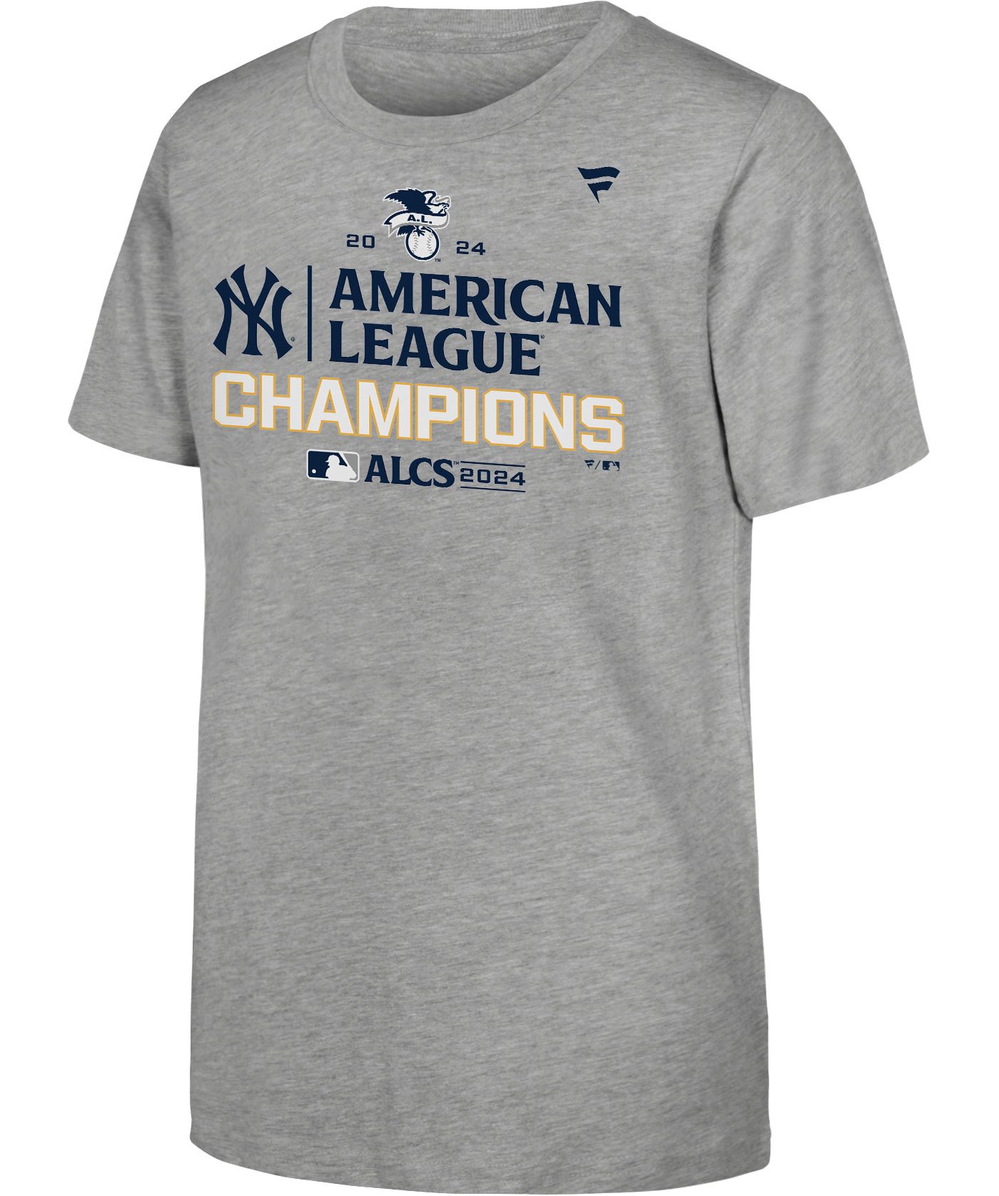 MLB Team Apparel 2024 ALCS Champions Youth New York Yankees Locker Room T Shirt Dick s Sporting Goods