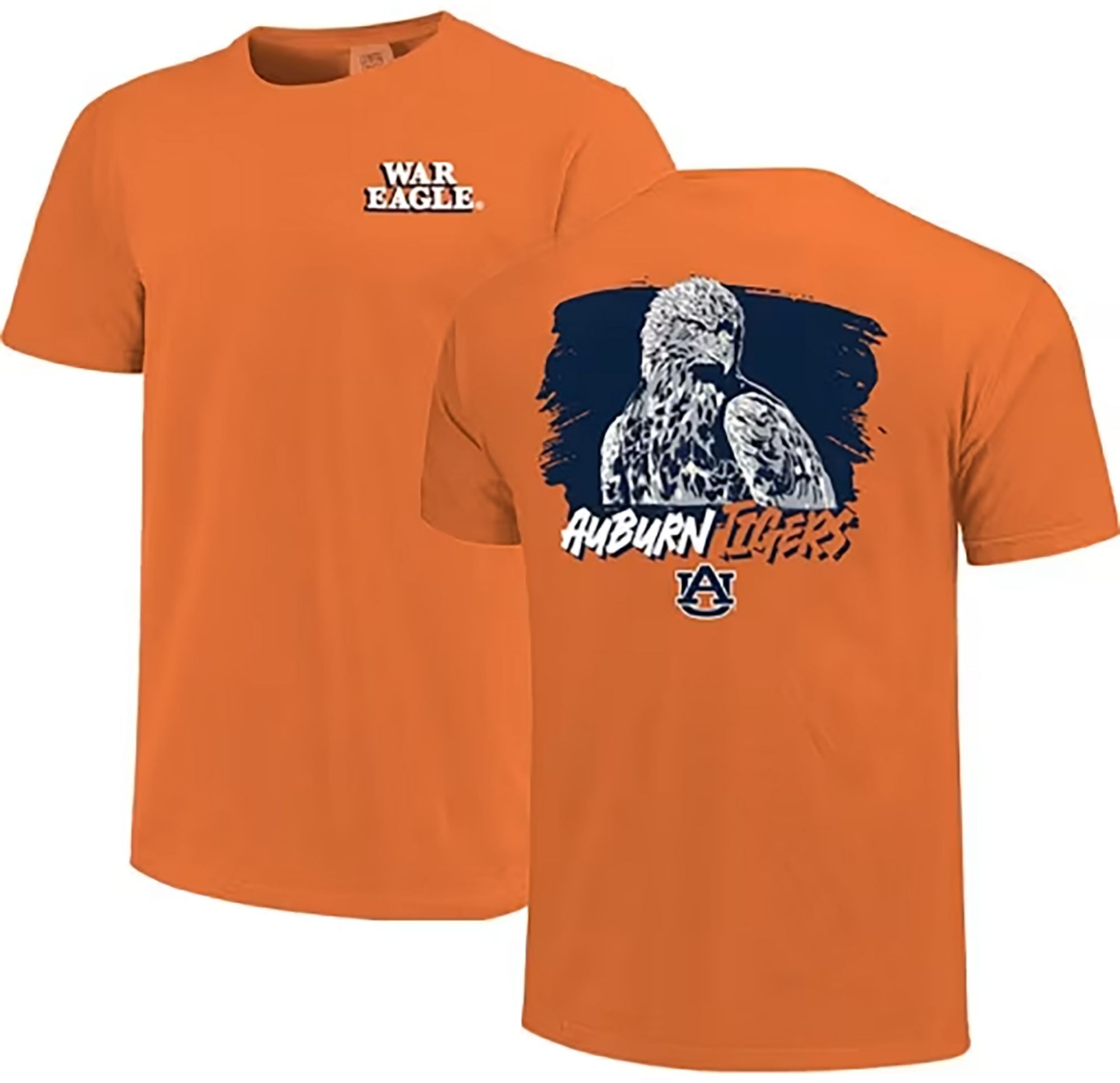 Image One Men's Auburn Tigers Orange Arc Eagle T-Shirt product image