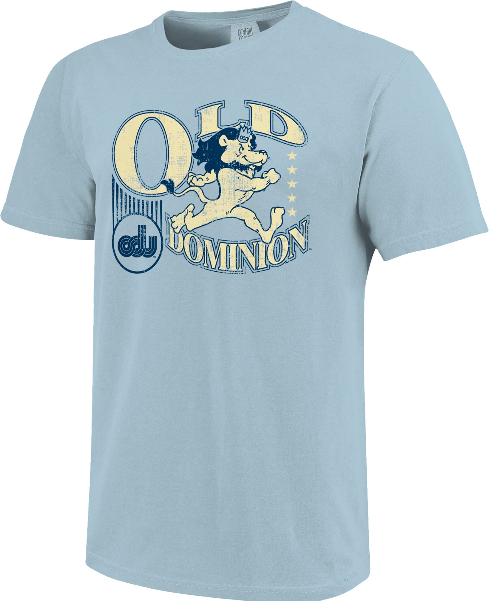 Image One Men's Old Dominion Monarchs Blue Curve Vintage T-Shirt product image