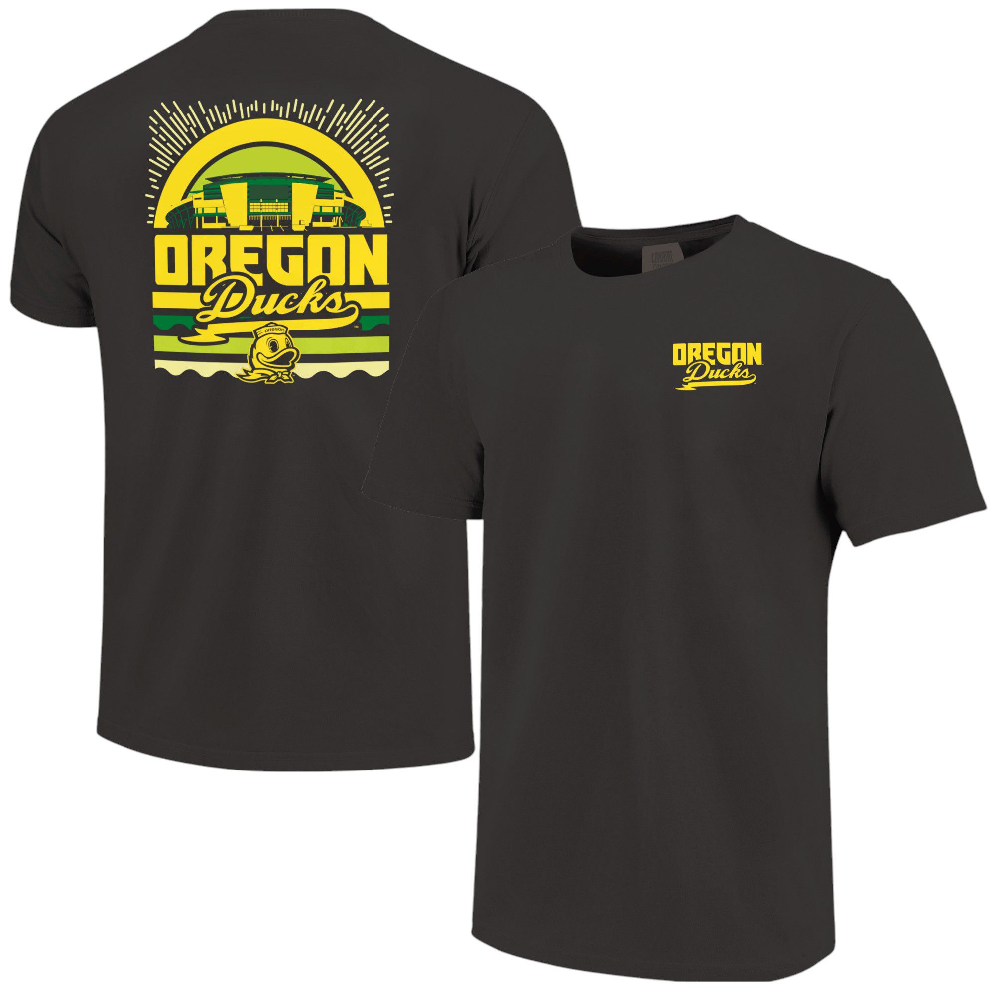 Image One Men's Oregon Ducks Graphite Stripes T-Shirt product image