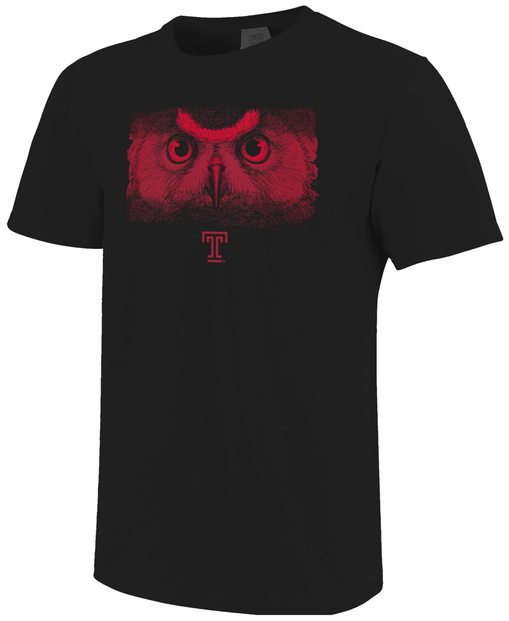 Image One Men's Temple Owls Black Owl Eyes T-Shirt product image