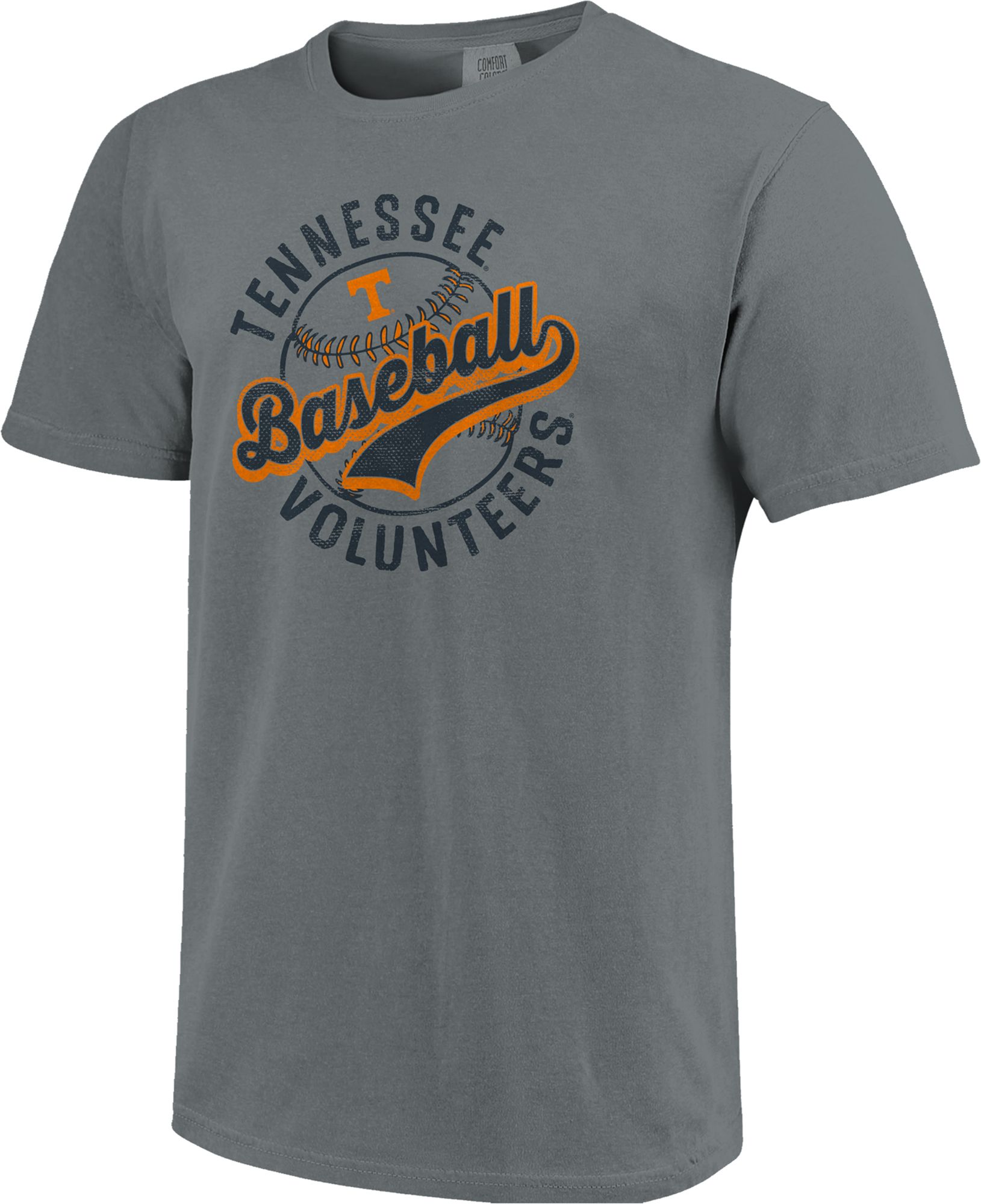 Image One Men's Tennessee Volunteers Grey Baseball T-Shirt product image