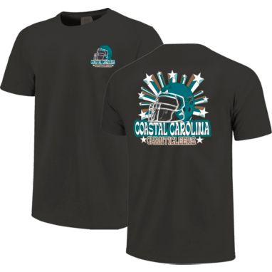 sorry, Image One Men's Coastal Carolina Chanticleers Grey Helmet Star T-Shirt is currently out of stock