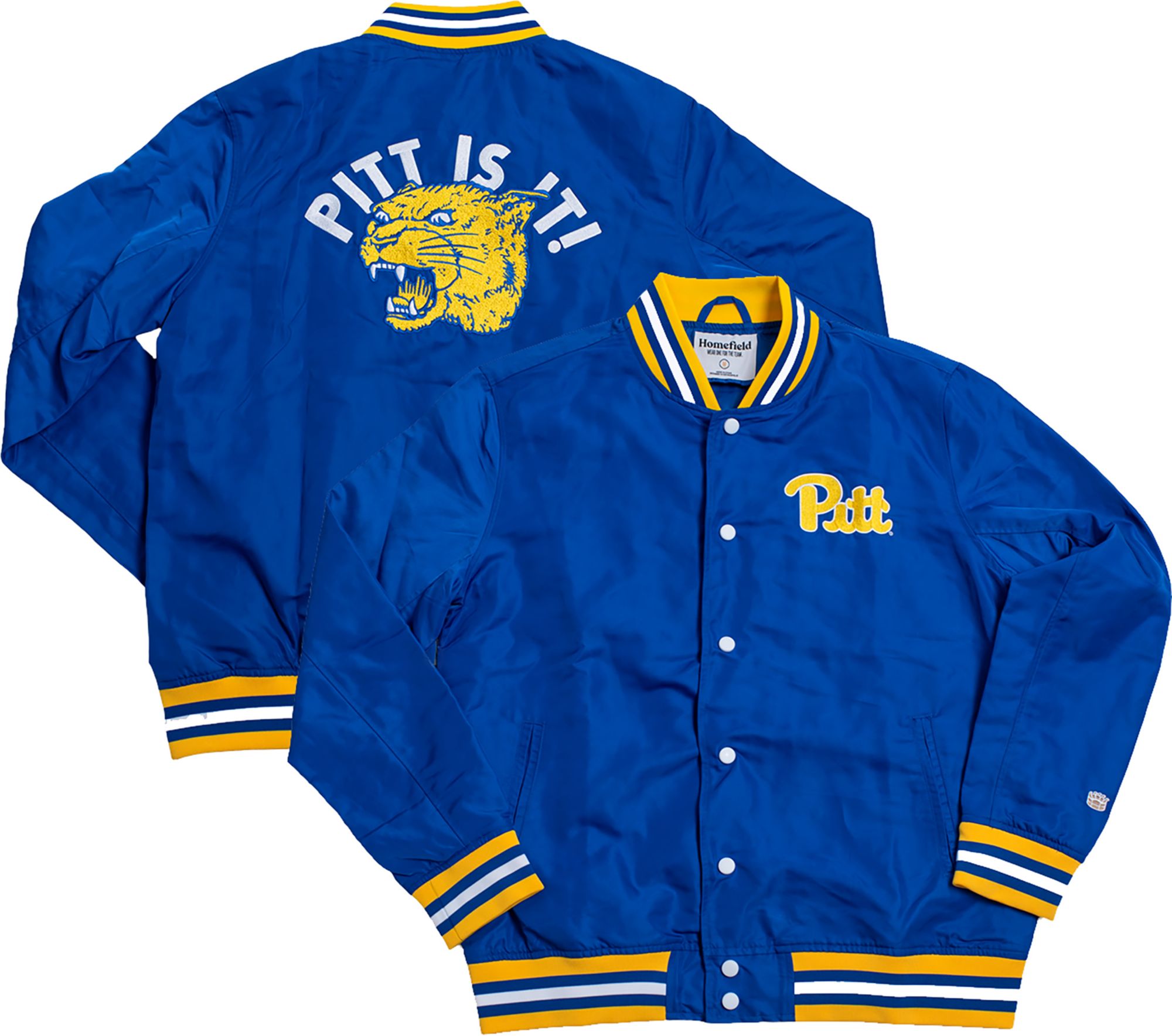 Homefield Men's Pitt Panthers Blue Bomber Jacket product image