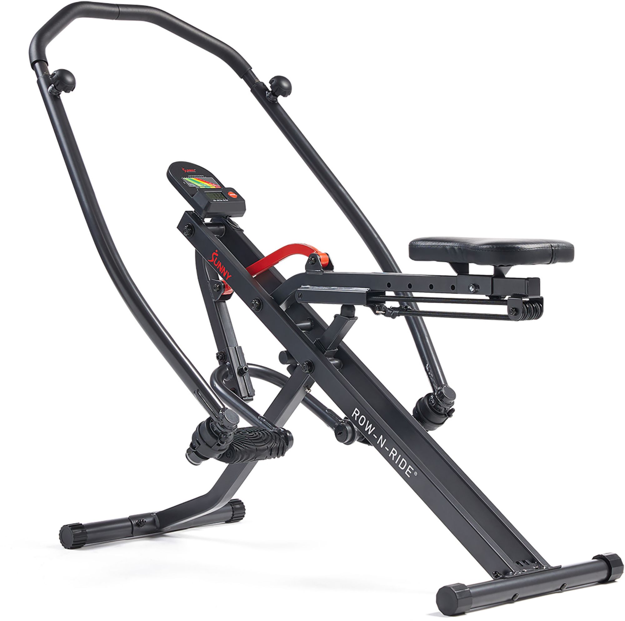 Sunny Health & Fitness Smart Upright Row-N-Ride With Full Motion Handlebar product image