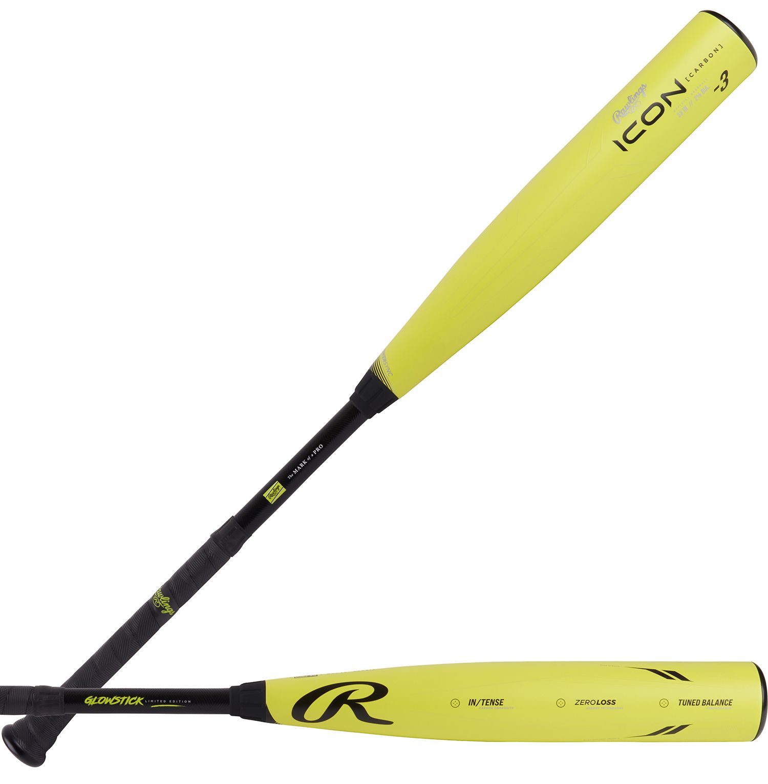 Rawlings Icon Glowstick Limited Edition BBCOR Bat (-3) Sansujyuku sansujyuku.com