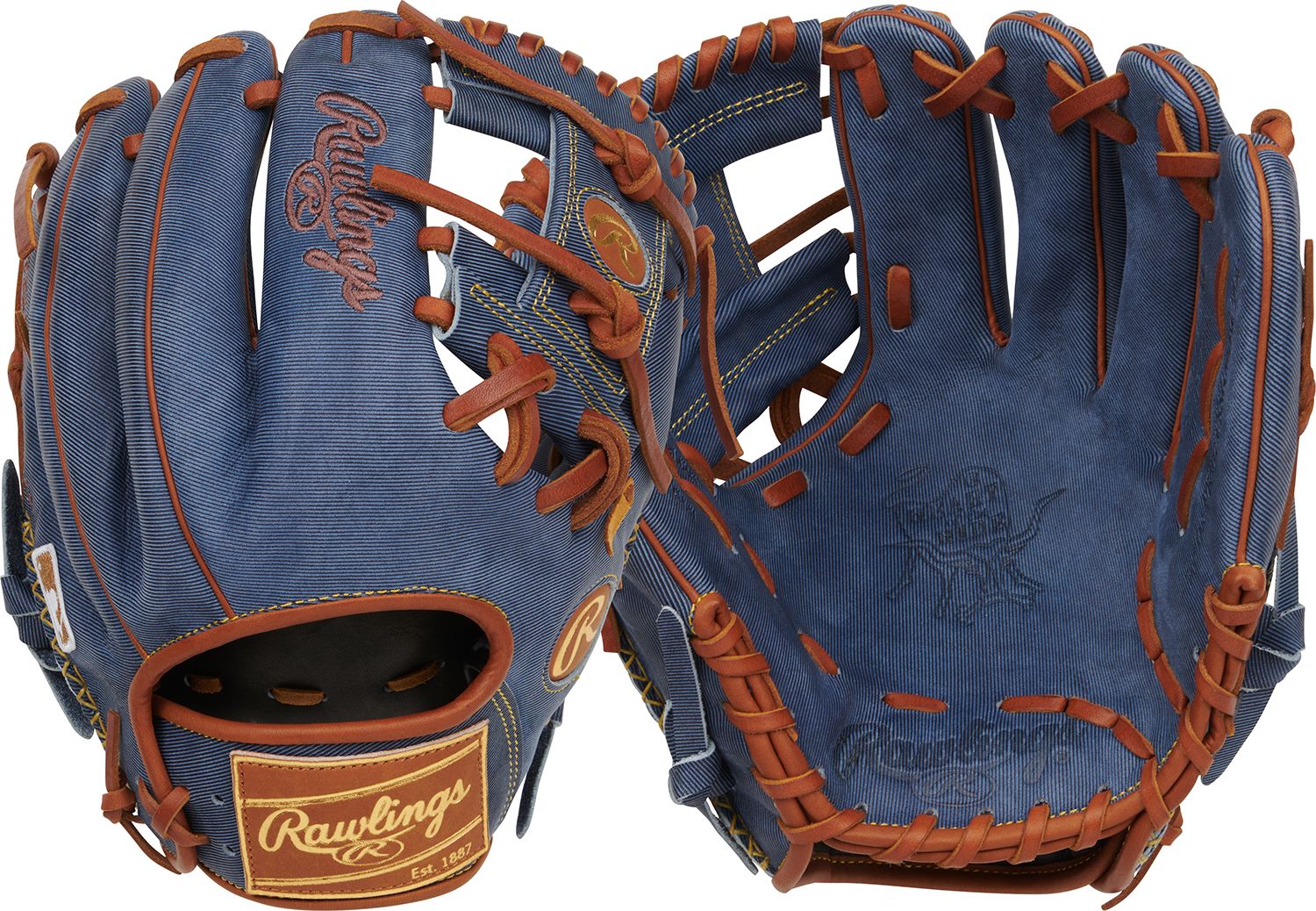 Rawlings 11.5'' Heart of the Hide "Denim" Pro Label Series Glove 2025 product image