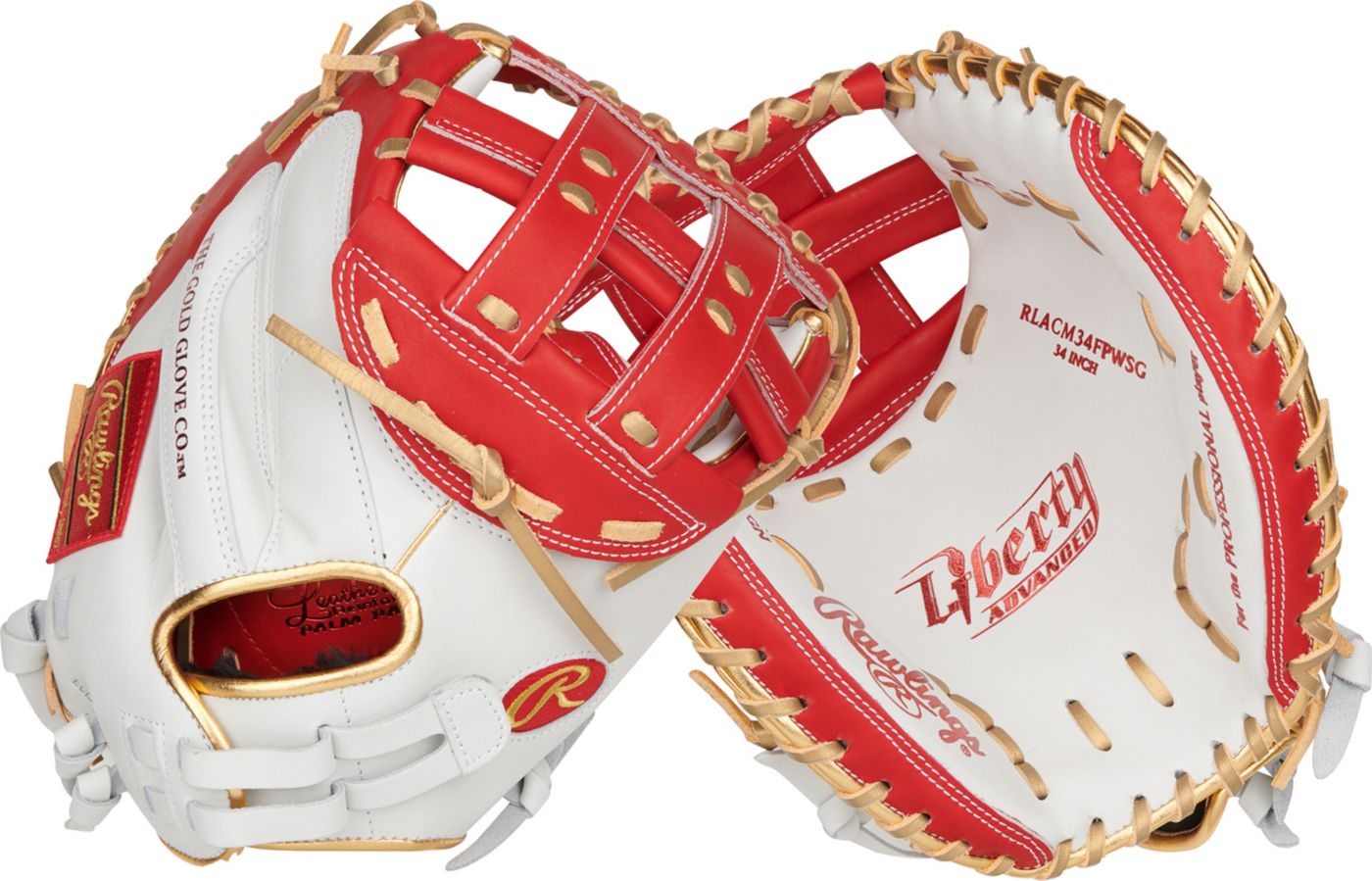 Rawlings 34 Liberty Advanced Color Series Fastpitch Catcher s Mitt 2025 Dick s Sporting Goods