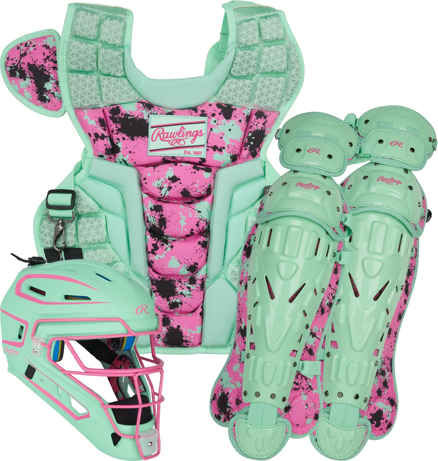 Rawlings Medium Mach Splatter Catcher's Set product image