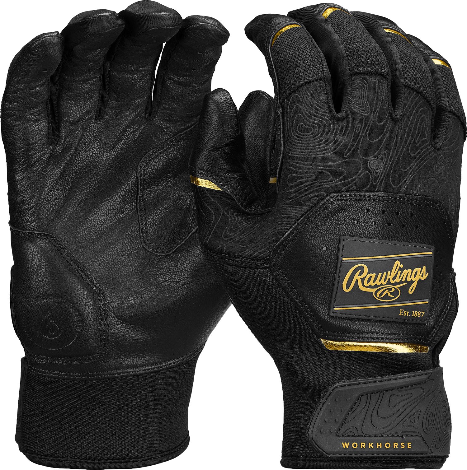 Rawlings Adult Workhorse Batting Gloves product image